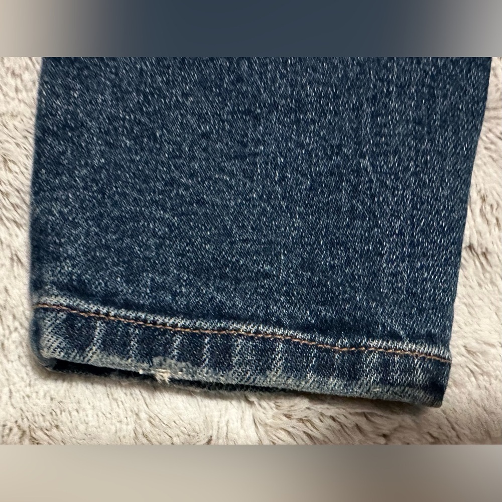 Guess Dark Blue Sexy Curve Distressed with Chains Jeans - Picture 14 of 16